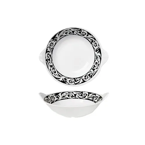 GET ML-93-SO Soho™ Bowl, 2 Qt 2.4 Qt Rim Full, 12-1/2" Dia. X 3"H, Melamine, Break-Resistant