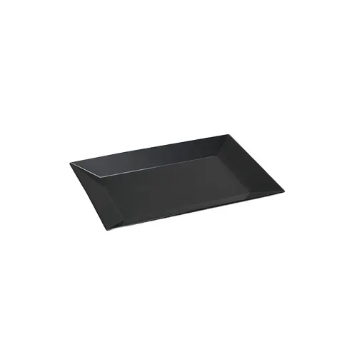 GET ML-99-BK Bake & Brew™ Tray, 24" x 18" Rectangular Black Melamine, Fits Bun Pan Rack, NSF