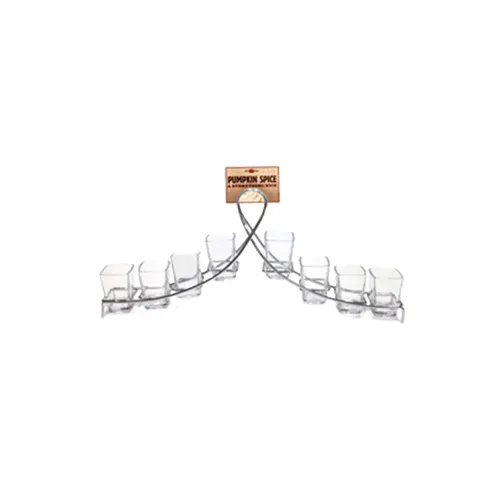 GET MTS-1122-BK Clipper Mill Roller Coaster Display, 21-1/4" x 2-3/5" x 10-1/4"H, Metal, Black