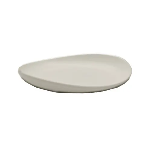 GET OP-1580-CHI Osslo™ Platter, 15"L x 8"W x 3/4"H Oval Melamine Chili, Break-Resistant
