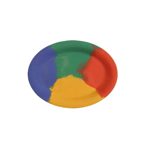 GET OP-950-CE Diamond Celebration™ Oval Platter, 9-3/4" L x 7-1/4" W, Melamine, Pattern - 1 Dozen