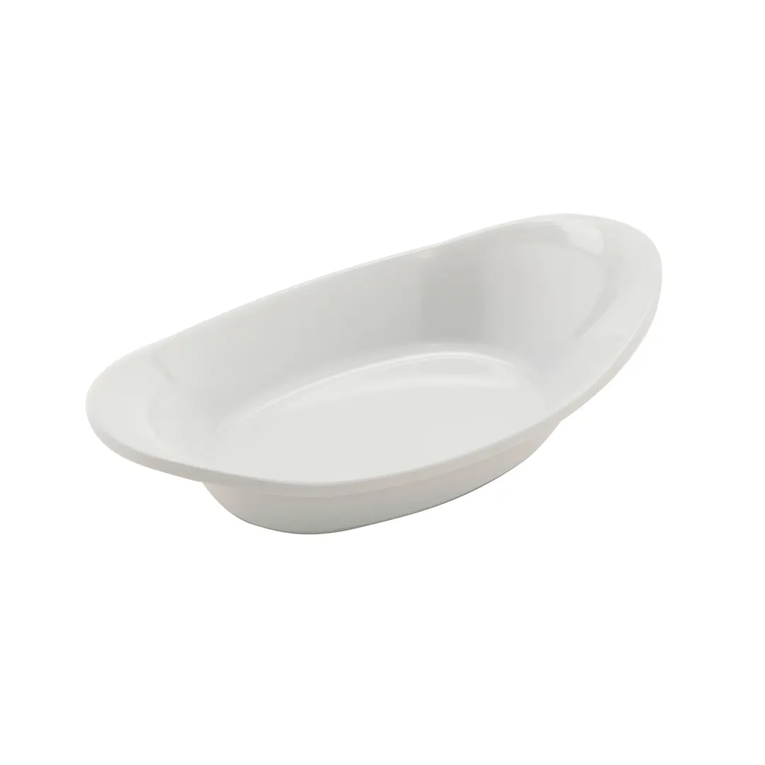 GET OVB-1-W Ramekin Sauce Cup, 1 Oz., 4" x 2-1/10" x 1/16", Melamine White, BPA‑Free - 1 Dozen