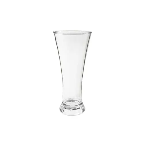 GET P-12-1-CL Pilsner Glass, 12 oz. (12.85 oz. Rim Full), 3-1/4" Dia. x 7-1/4" H, SAN Clear, 1 Dozen