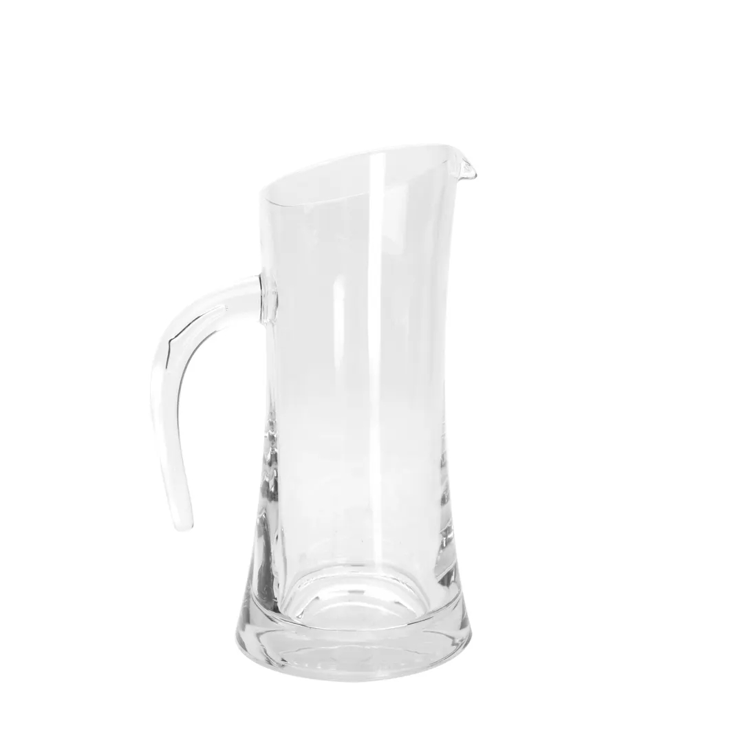 GET P-3034-PC-CL Clear Plastic Pitcher, 33.8 Oz., 4-3/8" Top Dia. X 5" Bottom Dia. X 9-7/8"H Handle