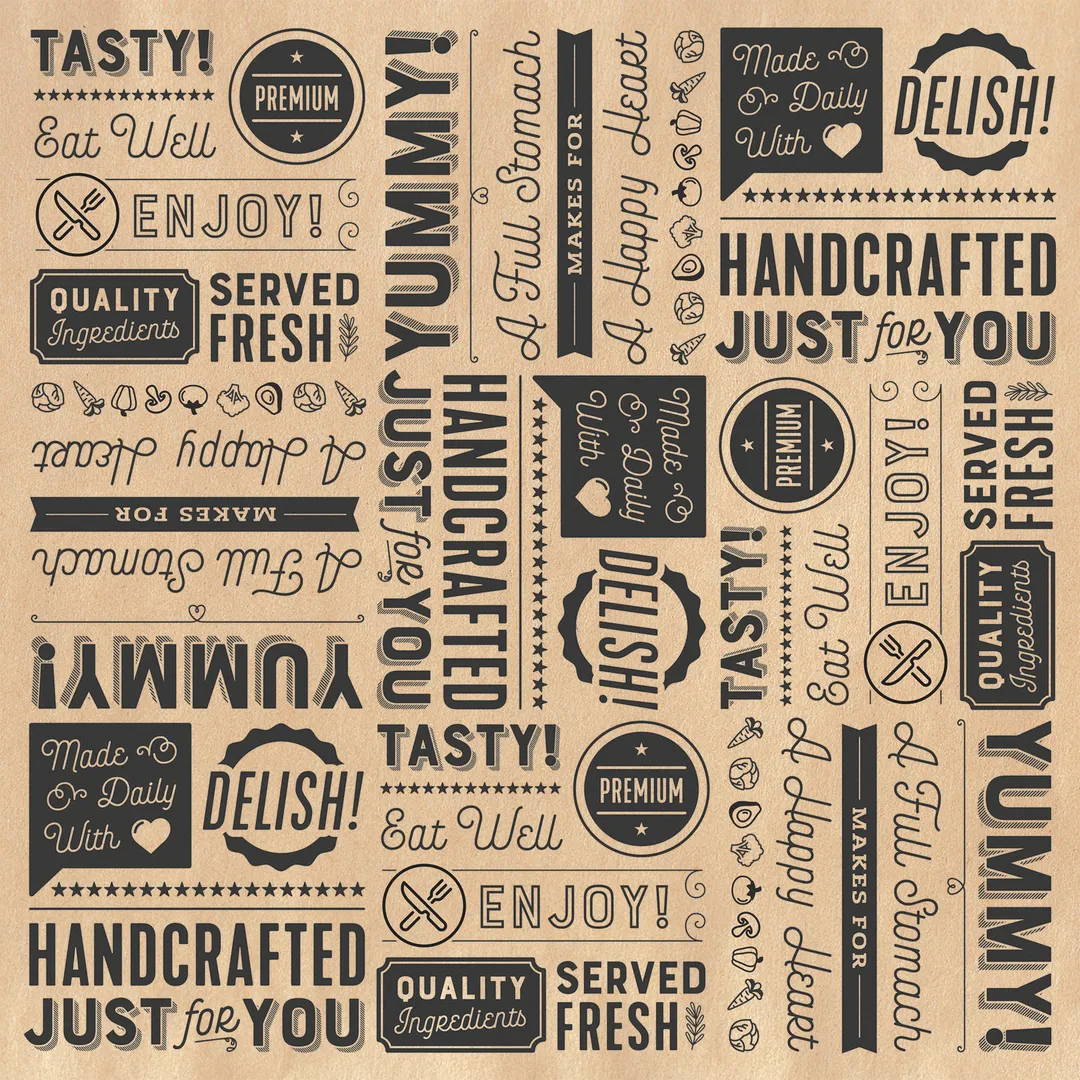 GET P-GT-1212-BR Food-Safe Sandwich/Deli Wrap Paper, 12" X 12", Grease-Resistant