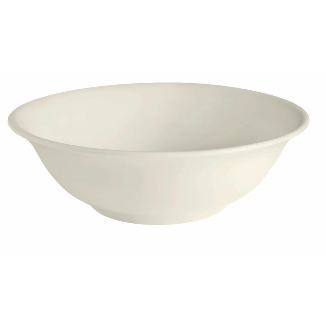 GET PA1101607512 Salad Bowl, 36.7 Oz 8" Porcelain White, Microwave/Dishwasher Safe - Dozen