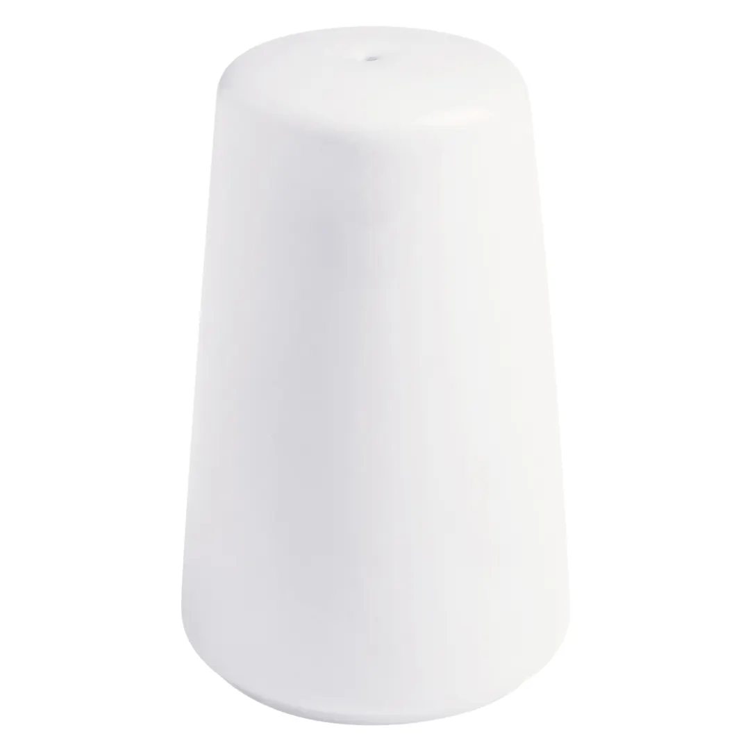 GET PA1101709912 Pepper Shaker, 2.5 oz/3-1/4" Height, Porcelain Bright White, 380°F Safe - Dozen