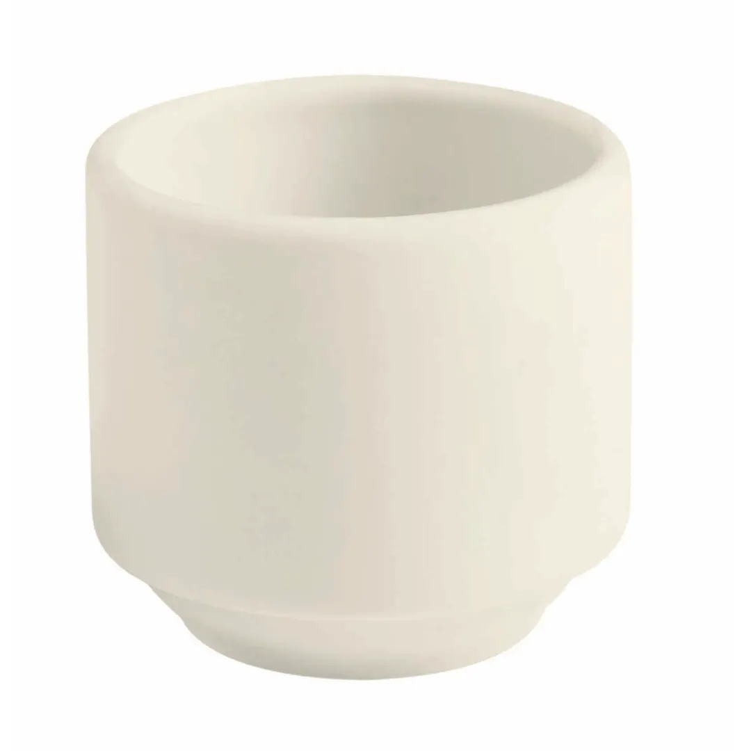 GET PA1101909024 Egg/Ketchup Cup, 1.5 Oz., 2" Rolled Edge, Porcelain Bright White - 1 Dozen