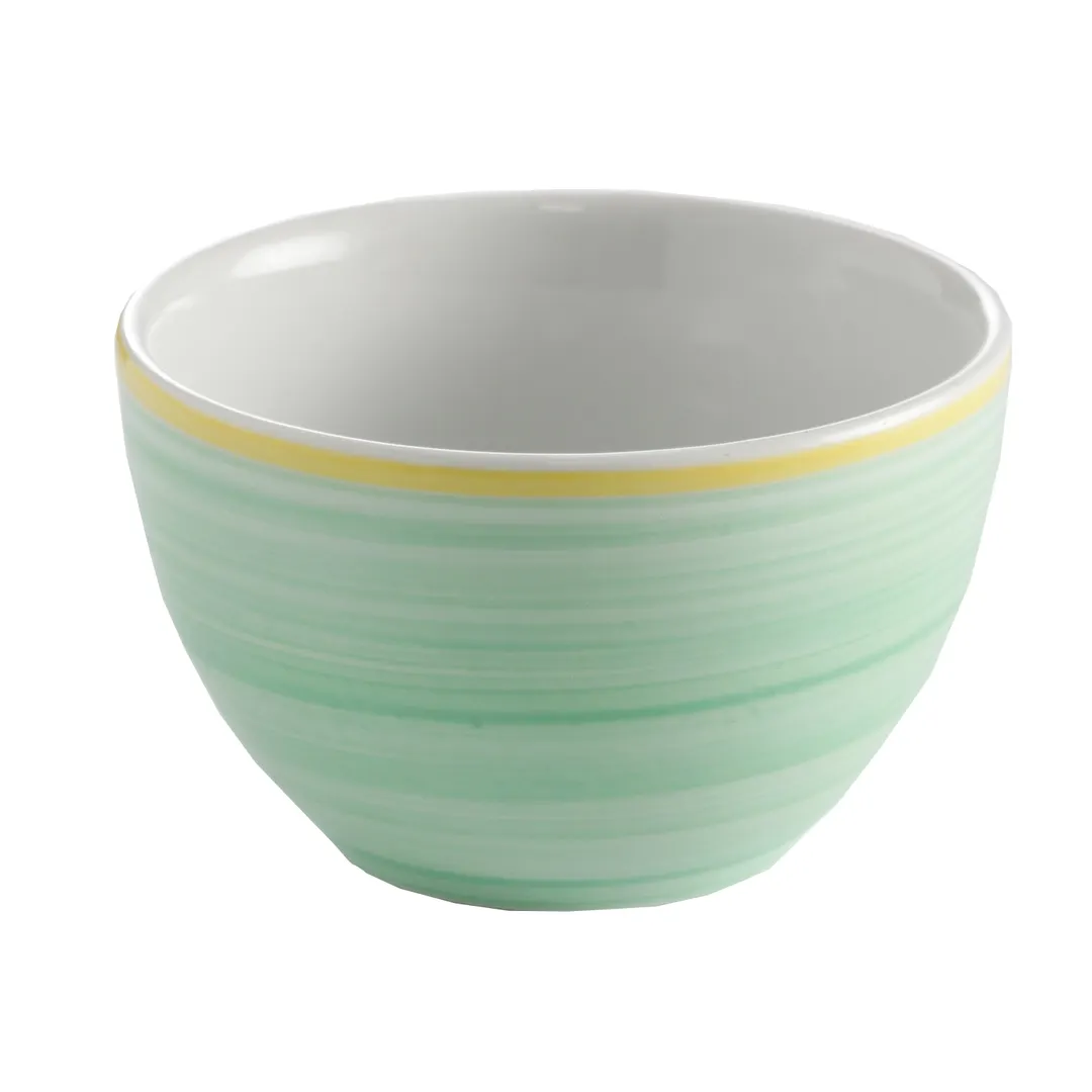 GET PA1603904524 Bouillon Cup, 8‑4/5 oz, 4" Dia, PorcYellow Colors Resist-Oven Safe 380°F - 1 Dozen