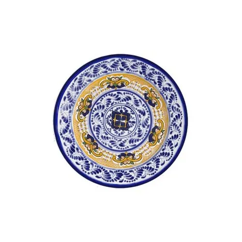 GET PA1677902912 12"¼ Porcelain Rolled Edge Plate Scratch-Res Mic/Dishwasher Safe 380°F - Dozen