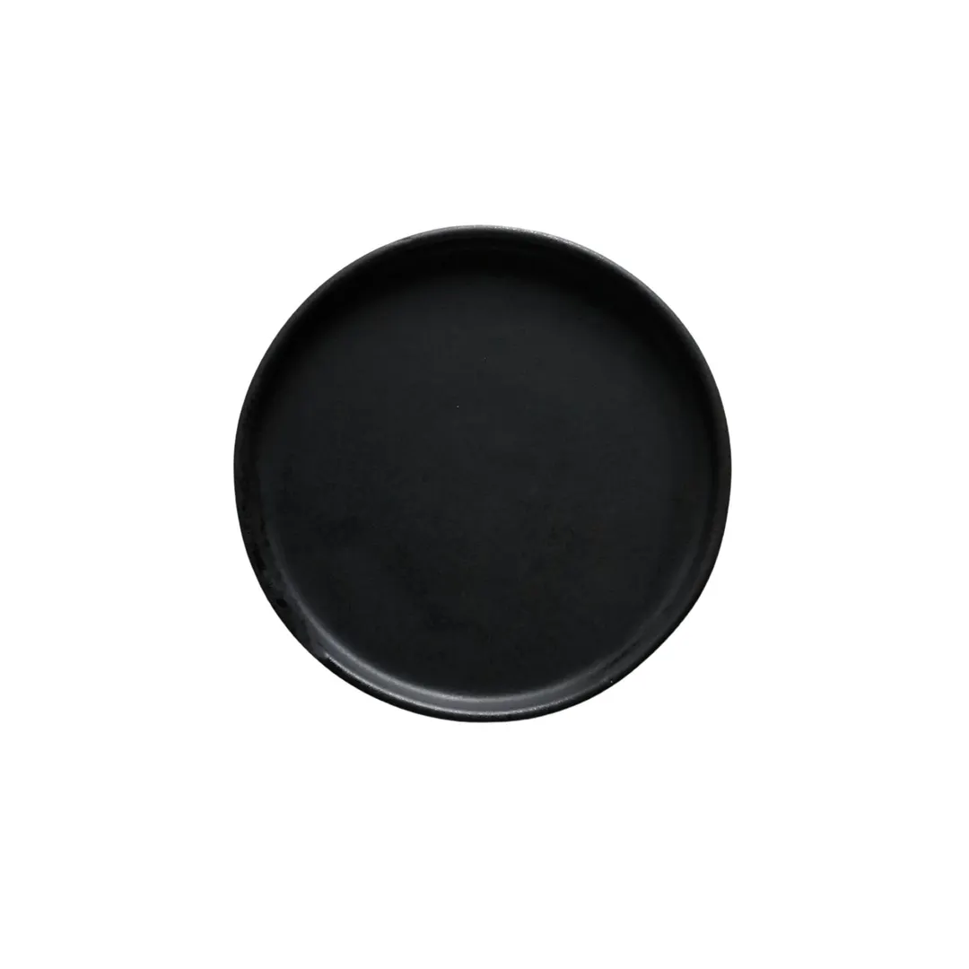 GET PA1941991512 - 6" Round Porcelain Plate Rolled Edge Oven Safe 380°F - Dozen