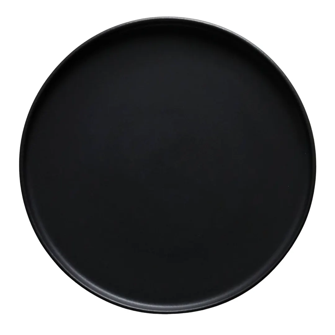 GET PA1941992812 11" Plate Coupe Rim/Rolled Edge Corona/Pluto Glaze Microwave Safe 380°F - Dozen