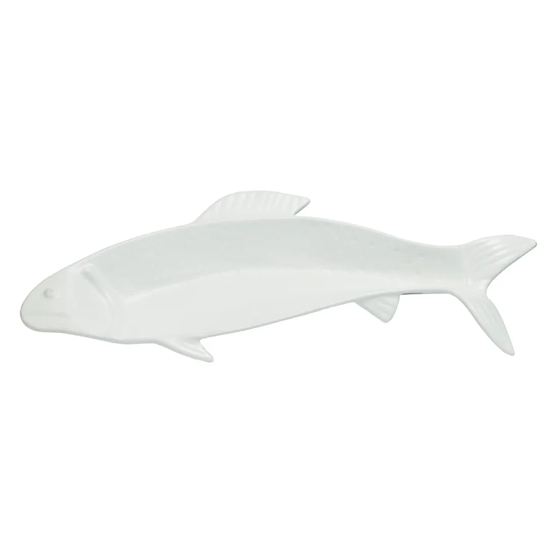 GET PHT07-MOD Bugambilia Trout Platter, 40" L x 14-1/4" W x 3.15" Deep, Aluminum, Fish Shape