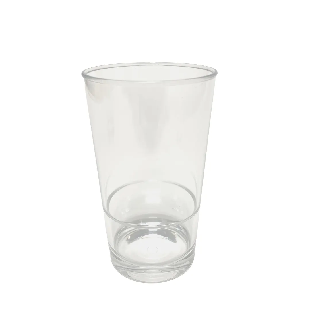 GET PK/BB-16-CL Mixing Glass 16 Oz Tritan, 3.25" L x 3.25" W x 5.44" H Fits PK/BB-LID1-G403 - Dozen