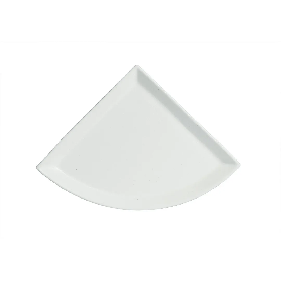 GET PM403-MOD Bugambilia Platter – Moon Shape, 15½" L x 11" W x 1" Deep, Cast Aluminum Resin‑Coat