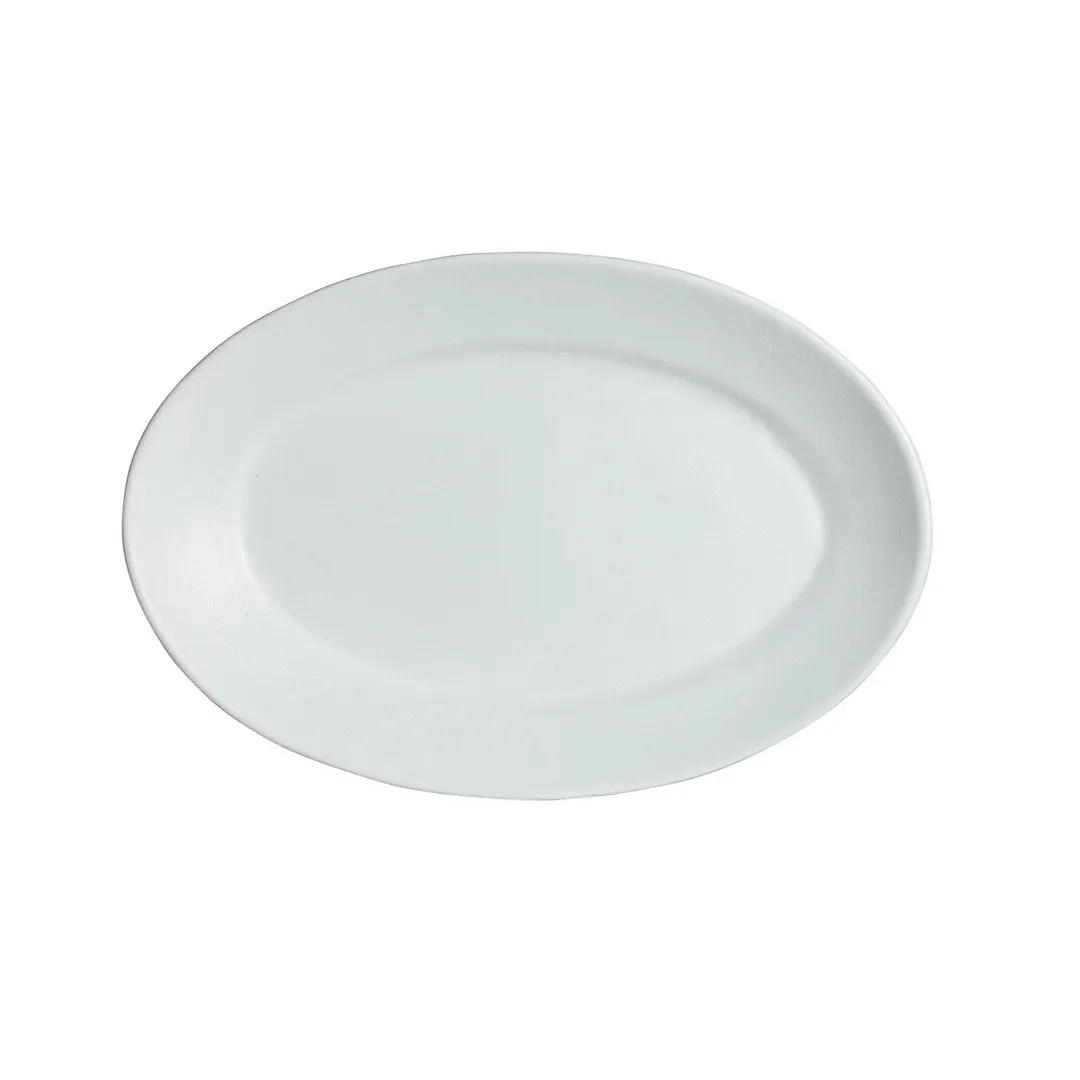 GET PO002-MOD Bugambilia Platter, 25-1/4 Oz., Oval Resin-Coated Metal, 13-1/2" x 9-3/4" x 1/2" Deep