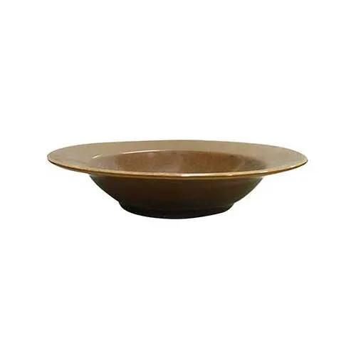 GET PP1943903712 Porcelain Pasta Bowl, 9.75" Dia., 18 oz, Glaze, Microwave Safe to 380°F - Dozen