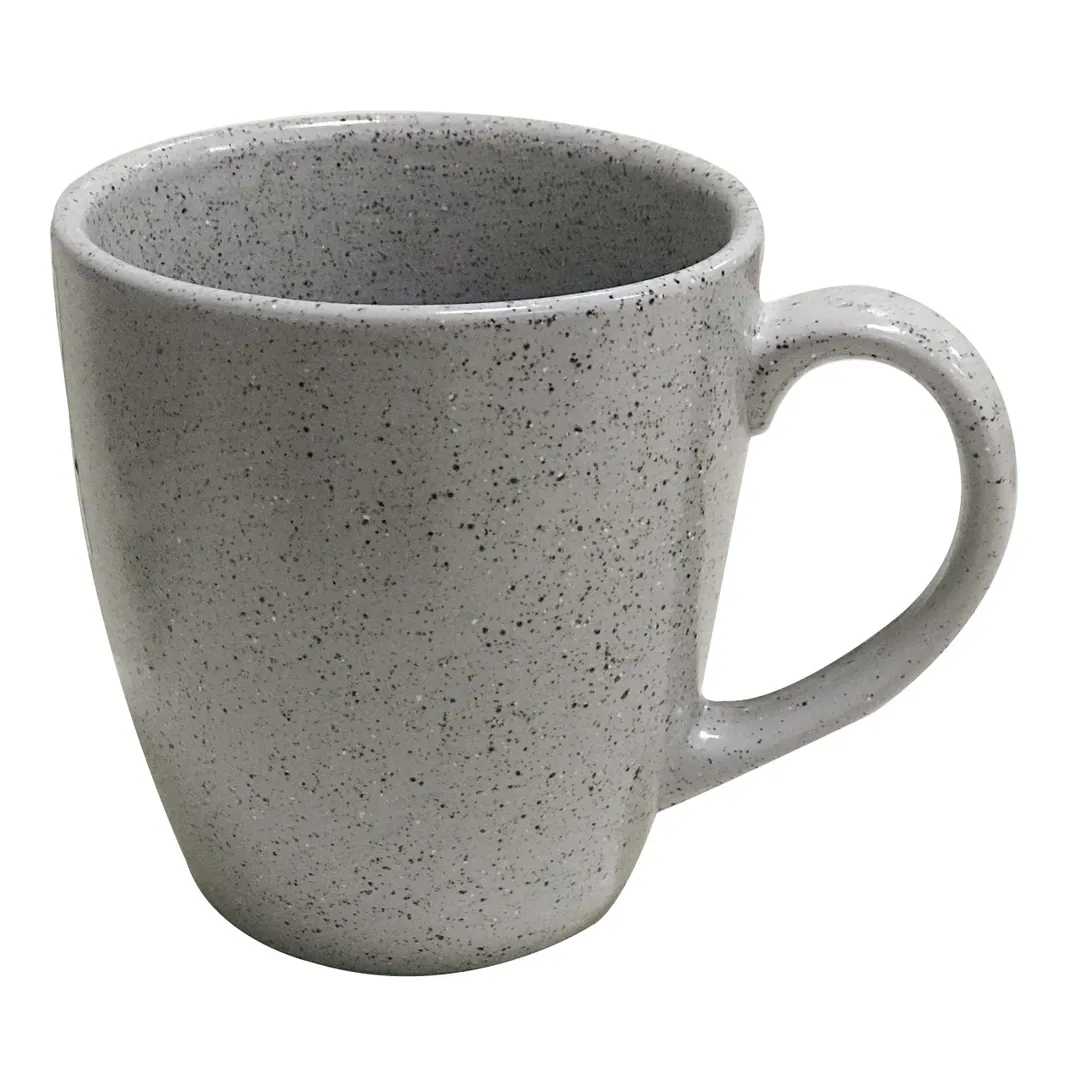 GET PP1944526424 - 13-5/16 Oz Porcelain Mug 5-1/8" Handle & Edge, Glaze, Microwave Safe - 1 Dozen