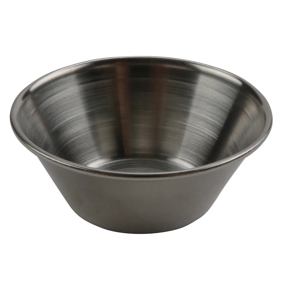 GET R-3SS200 Stainless Steel Ramekin, 3 Oz., 2.75" x 2.75" x 1.37", 200 Series - 1 Dozen