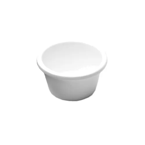 GET R3SM-W Ramekin, 3 oz, 3" Dia × 1-5/8" H, White Melamine, BPA‑Free, Dishwasher‑Safe