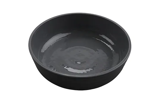 GET RB-7-WS/GRM Bowl, 7" Two‑Tone Melamine, 24 oz (3/4 qt), NSF/BPA‑Free, Dishwasher Safe - Dozen