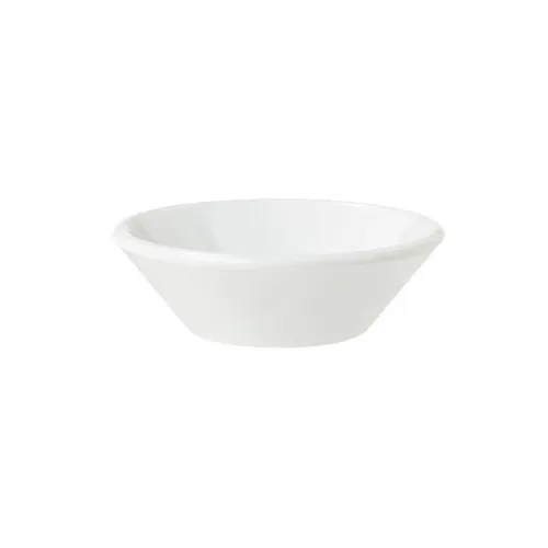 GET RM-150-W White Melamine Ramekin, 1-1/2 Oz Capacity, Plastic, Perfect for Sauces - 1 Dozen