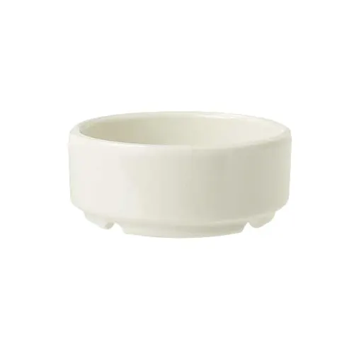 GET RM-200-IV Ramekin, 2 Oz., 2-3/4" Dia. X 1-1/4" Deep, Melamine, Ivory, Break-Resistant - 1 Dozen