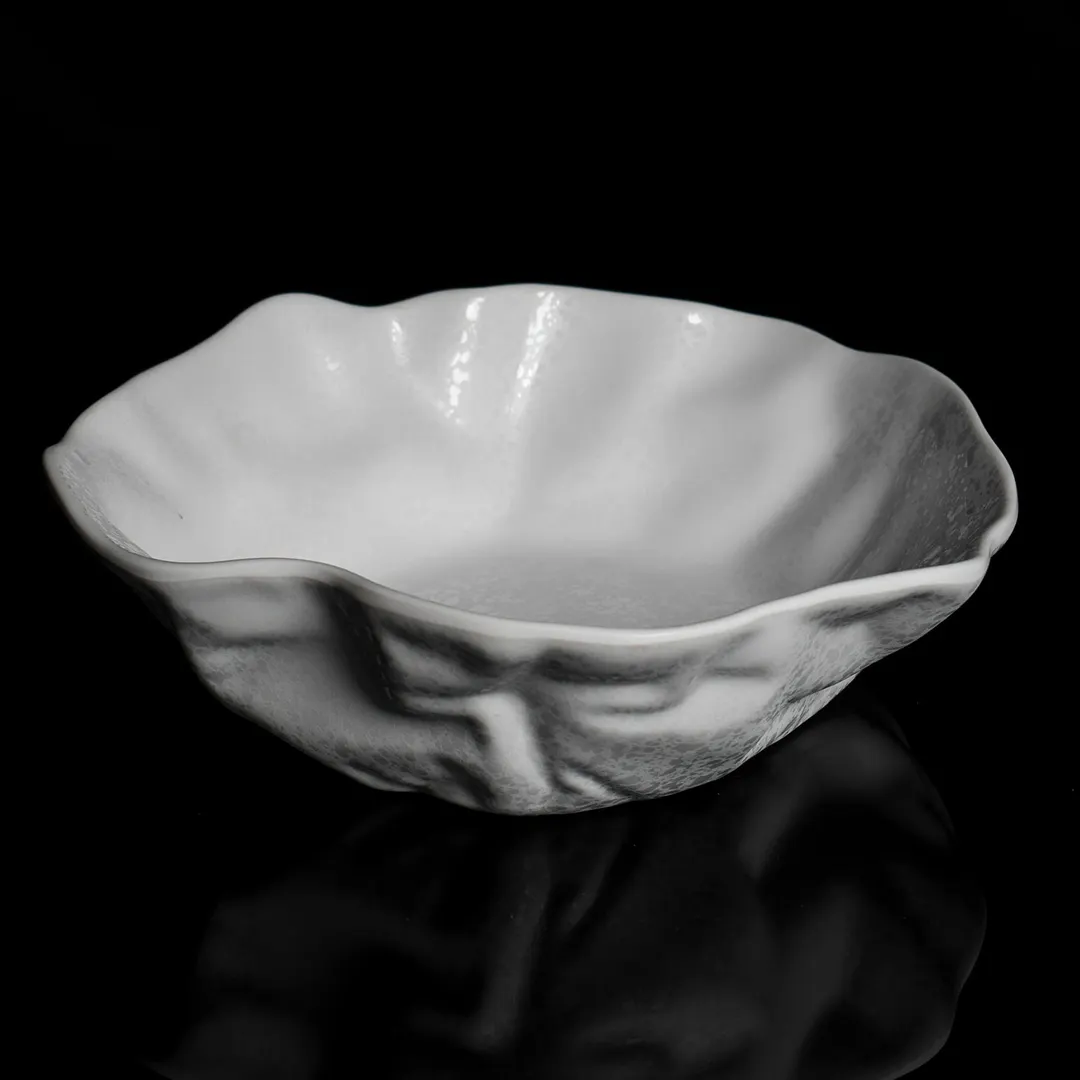 GET RNX205 Cheforward Rainex Bowl – 23-7/10 oz., 7-1/2" Dia., 1-1/2" H, White BPA‑Free Melamine