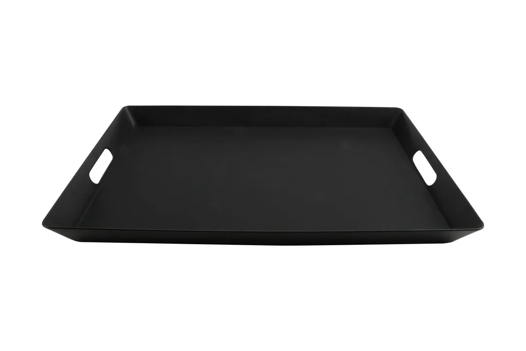 GET RST-1724-BK Room Service Tray, 17" x 24", Rectangular, Black ABS, Non-Skid, NSF