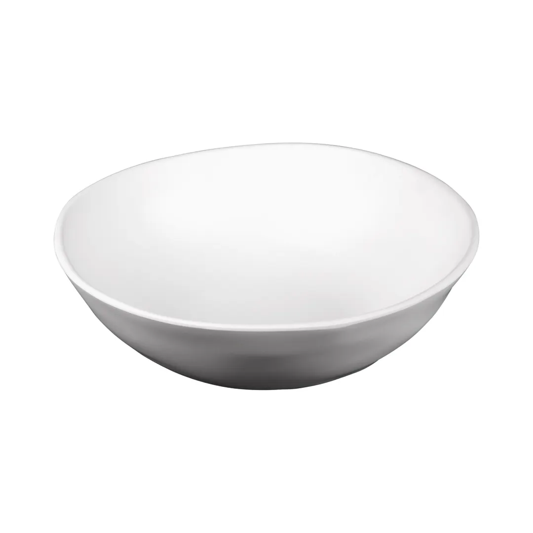 GET RT144R-OW Elite Global Solutions Bowl, 14" Dia. X 4-3/4"H, Round, Melamine, Off White