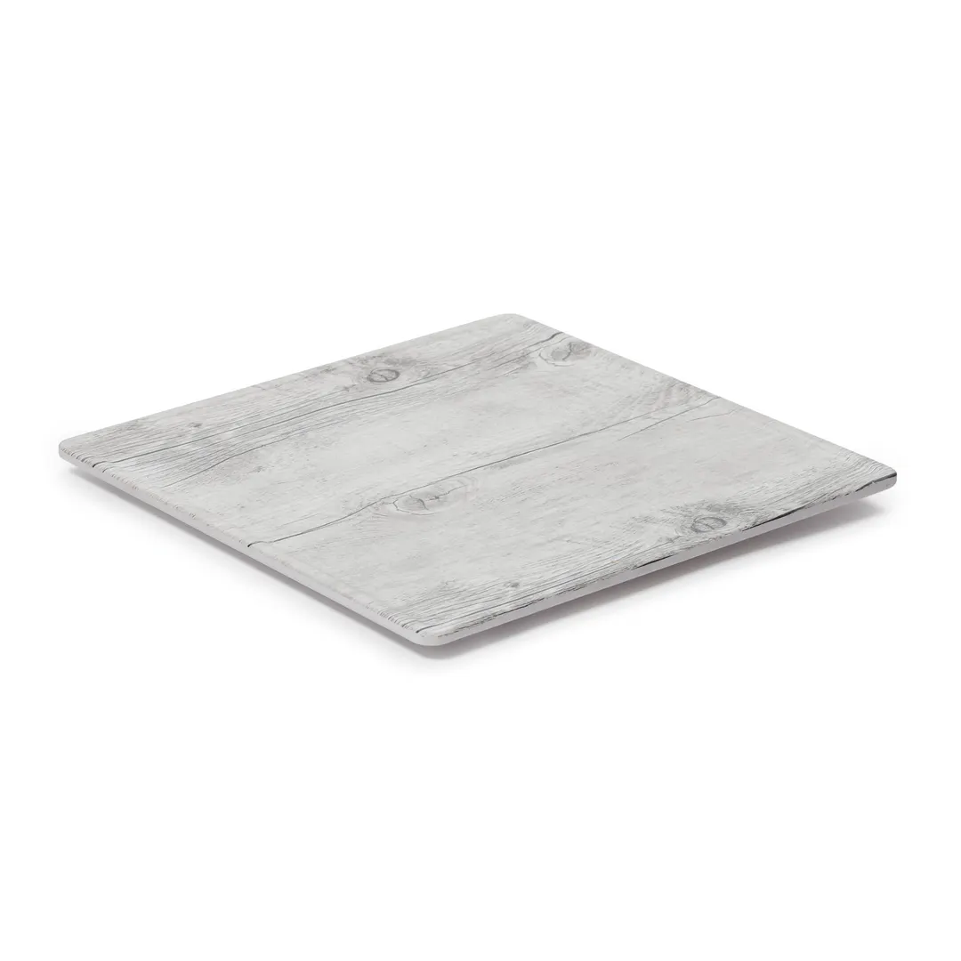 GET SB-1212-WBW Madison Avenue Display Board, 12" x 12" x 3/4" Square Melamine White Birch