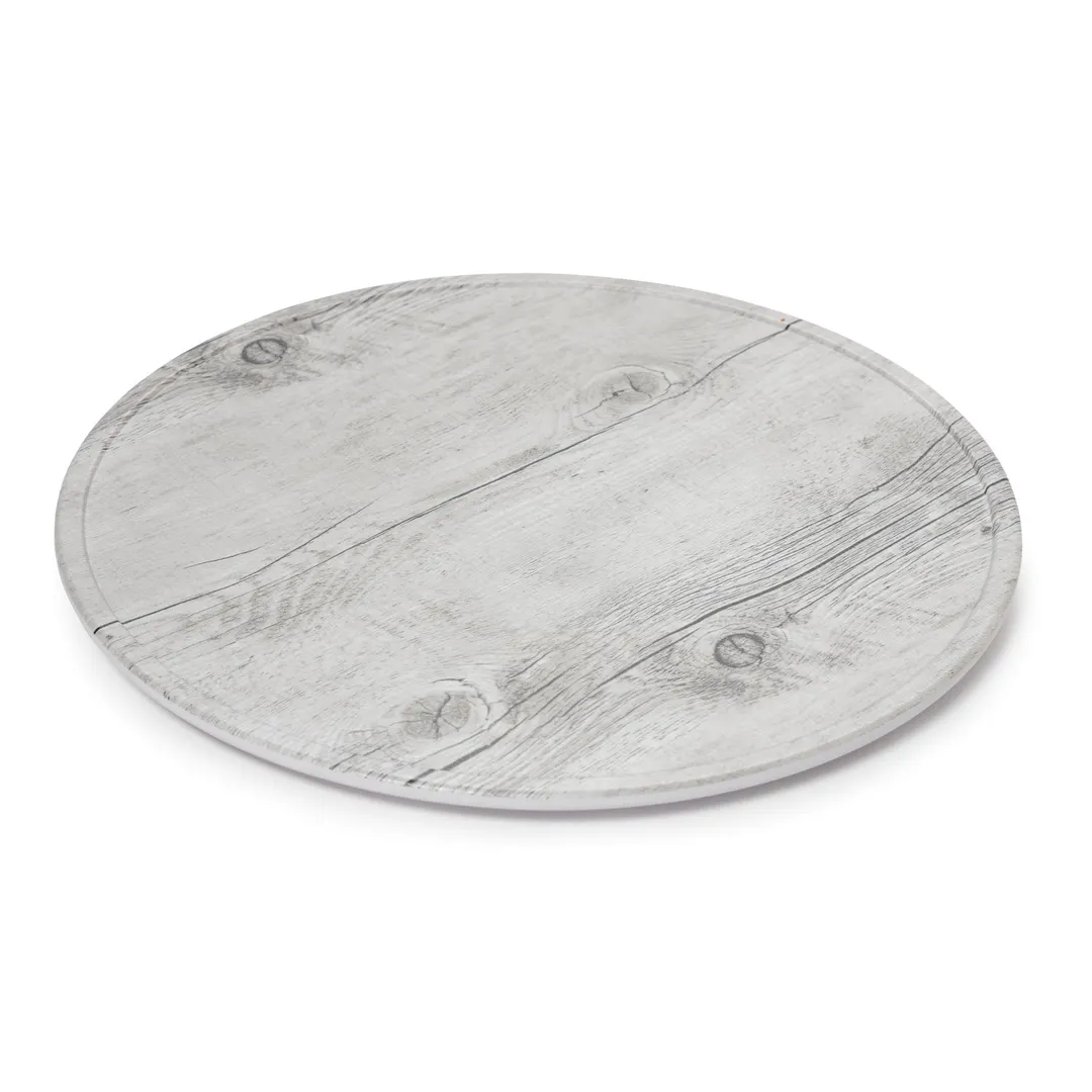GET SB-1300-WBW Madison Avenue Display Board – 13-1/2" Dia. × 3/4" H, Round, Melamine, White Birch