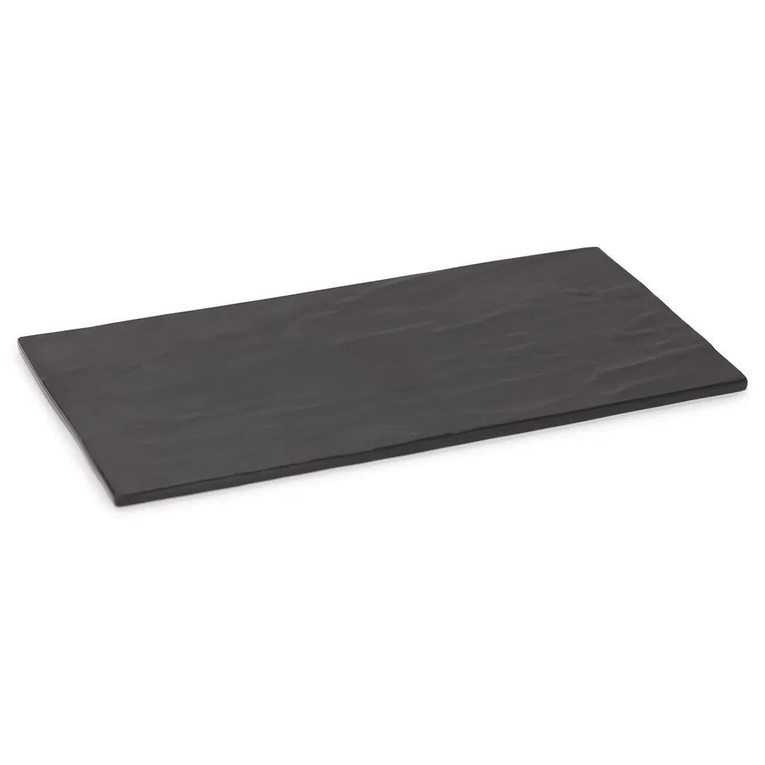 GET SB-1470-BK Granville™ Display Shelf, 14"W x 7"D, Rectangular, BPA Free, Melamine, Faux Slate