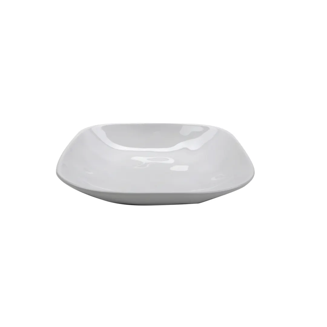 GET SB-48-AM-W Arctic Mill™ 10" Bowl, 34 Oz (1.5 Qt) Melamine White, Dishwasher Safe - 1 Dozen