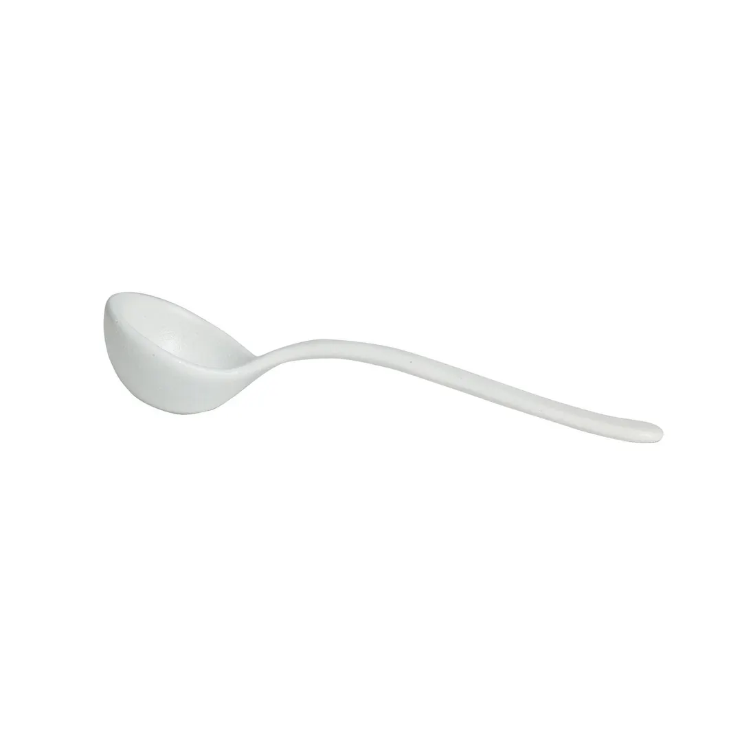 GET SD003-MOD Bugambilia Ladle, 4-1/4 Oz., 12-1/4" Aluminum, Natural, Smooth Resin