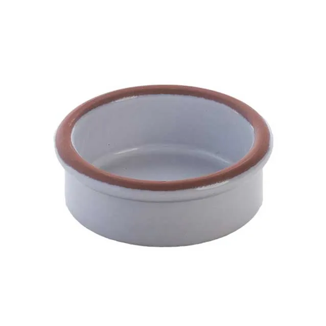 GET SH0106W Stone Heart Cazuela, 2-9/25" Dia. 47/50" H, 31oz, Terra-Cotta Ceramic Bowl, Dishwasher