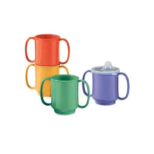 GET SN-103-RSP Red Sensation Mug, 8 Oz, 3-1/4" Dia x 3.75" H, Tritan, Black Speckles - 1 Dozen