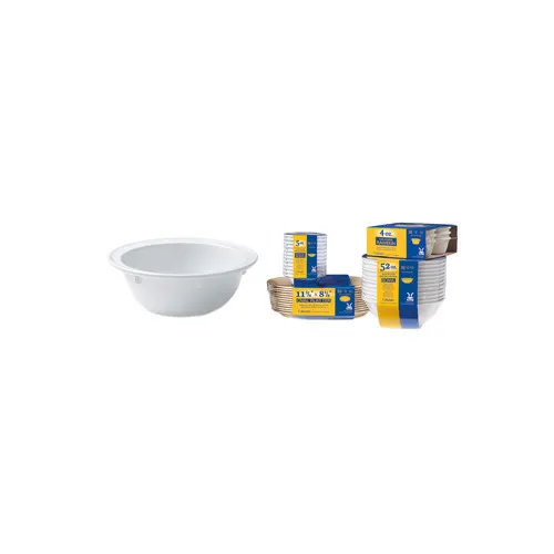 GET SP-DN-313-W Grapefruit Bowl, 13 Oz, 5-3/4" Dia x 2"H, Melamine White, Break-Resistant - 1 Dozen