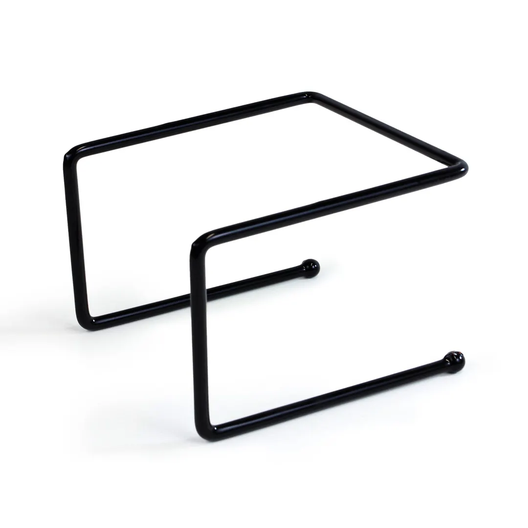 GET SS1312P-RC Elite Global Pizza Stand, 9" x 8-1/2" x 7", Steel, Black, Rubber Coated