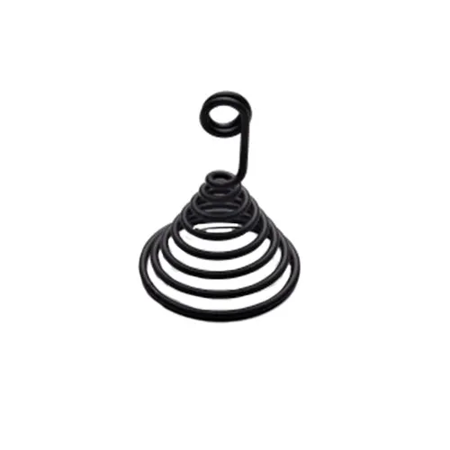 GET SSH3 Elite Global Sign Holder, 2-3/8" Dia. Base, 3"H, Spiral Design, Powder Coated, Black