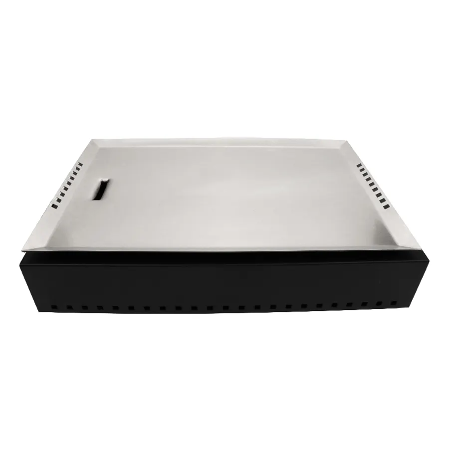 GET ST11702011K Strata Buffet Kit - 23-1/2x15-1/2x-3/4" Grill Top, 24-1/2x16-1/2x5-1/2" Base, Drip Cup, Storage Case