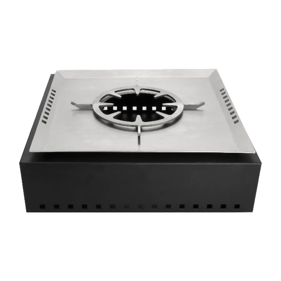 GET ST11702014K - 15-1/2" Steel Saute Cooker, Grate, 16-1/2" x 5-1/2" Galvanized Base, Chafing Griddle