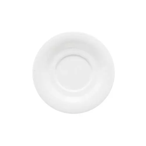 GET SU-3-DW - Diamond White Plastic Saucer, 5.5" Dia., Melamine, White, Break‑Resistant - Dozen