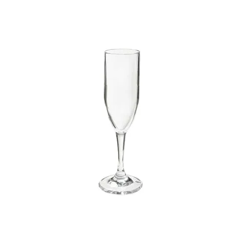 GET SW-1401-1-SAN-CL Champagne Flute, 6 oz Clear SAN Plastic, 2-3/4" Dia × 8-1/4" H – 1 Dozen