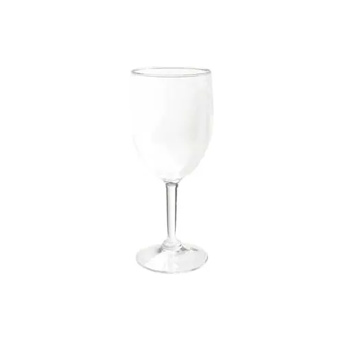GET SW-1404-1-SAN-CL Clear Wine Glass, 8 Oz, 2-3/4" Dia. X 7"H, SAN, 1 Dozen