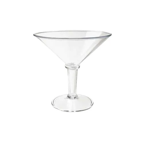 GET SW-1419-1-SAN-CL Super Martini, 48 Oz, Clear SAN, 9-1/4" Dia. X 9"H
