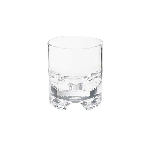 GET SW-1423-1-SAN-CL Roc N' Roll™ Rocks Glass, 9 Oz SAN, 3-5/16" Dia x 3-3/8" H - 1 Dozen
