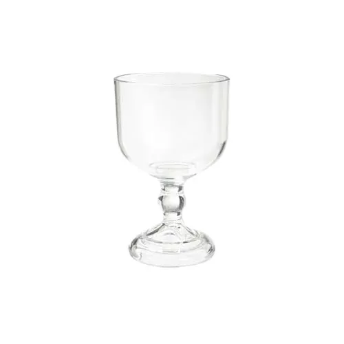 GET SW-1428-1-SAN-CL Schooner Goblet, 36 Oz Clear SAN Plastic, 5.25" Dia x 8" H, NSF - Dozen