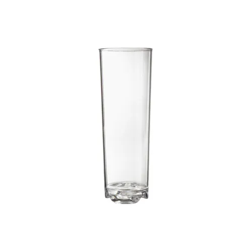 GET SW-1444-1-CL Roc N' Roll™ Beverage Glass, 12 Oz, Clear, SAN Plastic, 2-1/2" Dia. x 7"H - 1 Dozen