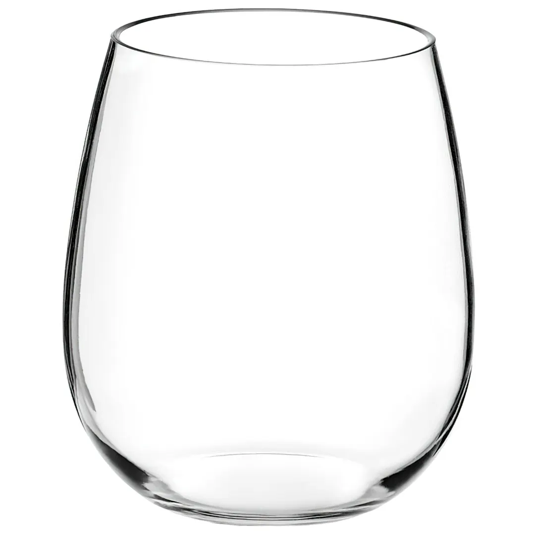 GET SW-1478-CL Wine Glass, 17 Oz, 3.5" Dia x 4.5" H, Stemless, Clear SAN, BPA‑Free - 1 Dozen
